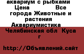 аквариум с рыбками › Цена ­ 15 000 - Все города Животные и растения » Аквариумистика   . Челябинская обл.,Куса г.